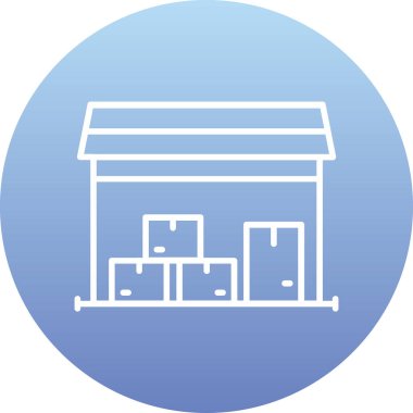 Benzersiz yapı vektörü simgesi