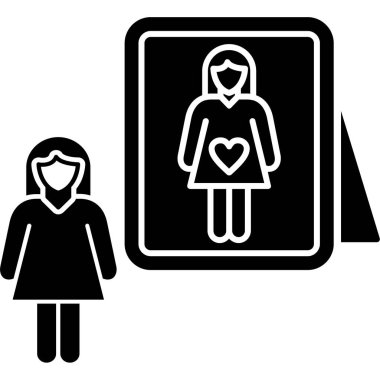 Aile işareti illüstrasyon vektör