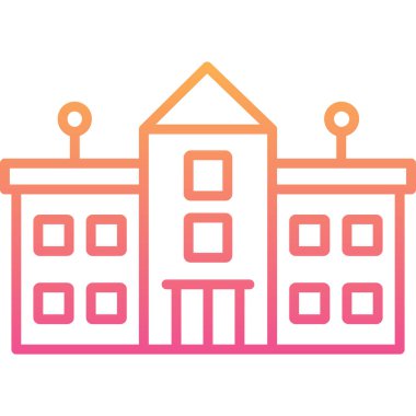 Yapı simgesinin vektör illüstrasyonu