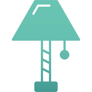 Ampul. Web simgesi basit illüstrasyon