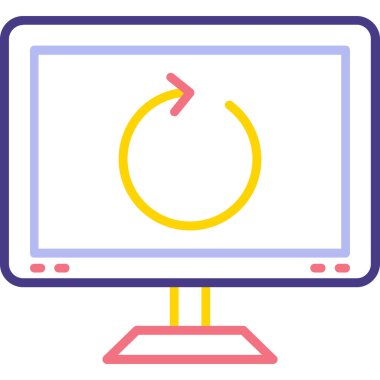 Web tasarım simgesi. vektör illüstrasyonu