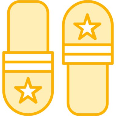 Tıbbi hap ikonu vektör illüstrasyonu