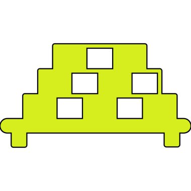Oyun. Web simgesi basit illüstrasyon