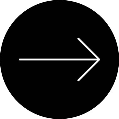 ok simgesi vektör illüstrasyonu