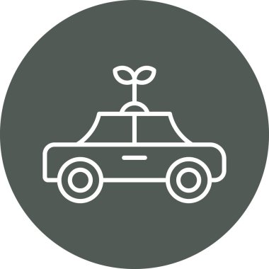 Modern oto onarımının vektör illüstrasyonu