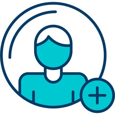 Doktor. Web simgesi basit tasarım