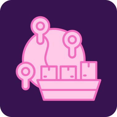 robot. Web simgesi basit illüstrasyon