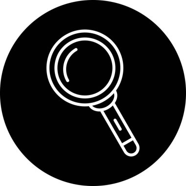 Arama simgesi vektör illüstrasyonu