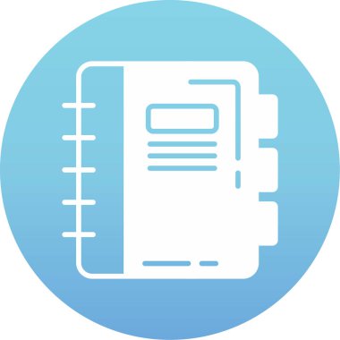 belge simgesi vektör illüstrasyonu