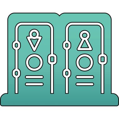 Ağ simgesi. vektör illüstrasyonu