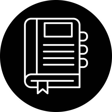 Belge simgesinin vektör illüstrasyonu