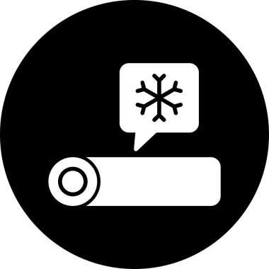 sıcaklık simgesi vektör illüstrasyonu