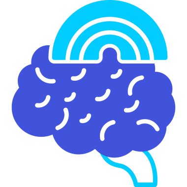 Bulut. Web simgesi basit illüstrasyon