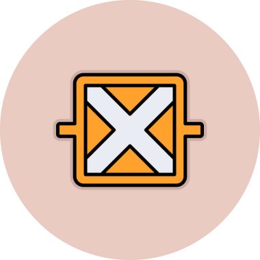 Herhangi bir işareti vektör simge