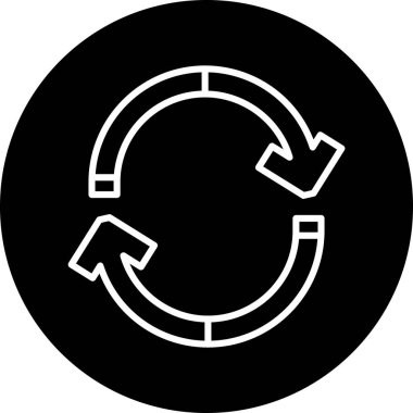 seo modern simgesinin vektör illüstrasyonu