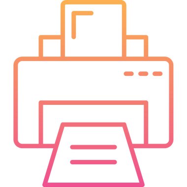 Modern simgenin vektör illüstrasyonu