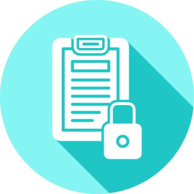 Dosya simgesinin vektör illüstrasyonu