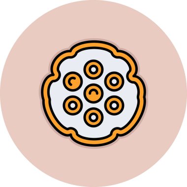 Bir simgenin vektör illüstrasyonu