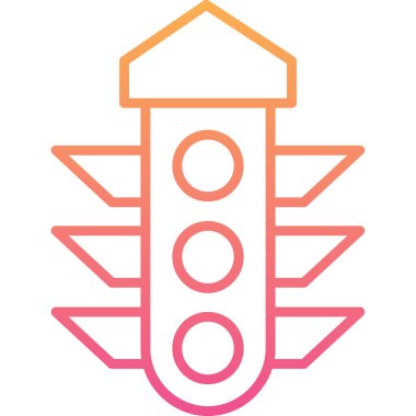 Lamba. Web simgesi basit illüstrasyon