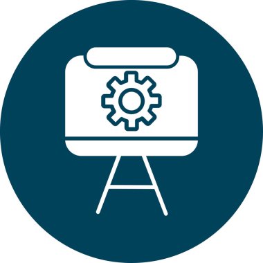 seo modern simgesinin vektör illüstrasyonu