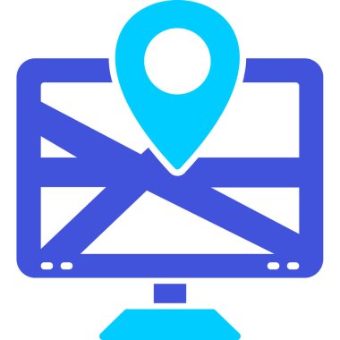 Seo simgesinin vektör illüstrasyonu