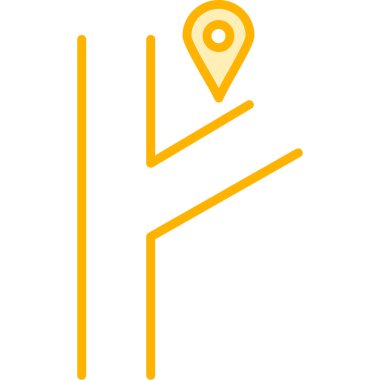 konum. Web simgesi basit illüstrasyon