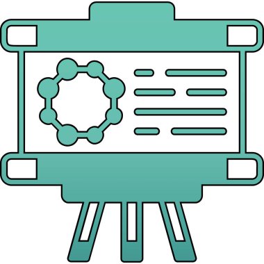 Basit vektör illüstrasyon simgesi