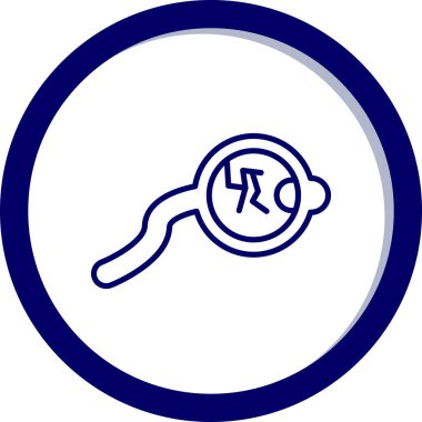 bebek ikonu vektör illüstrasyonu