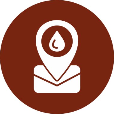 Yağ. Web simgesi basit illüstrasyon