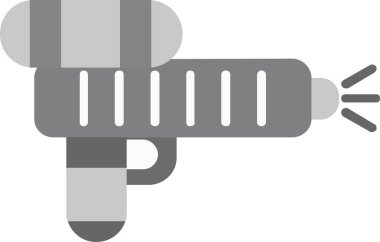 Fitness dambıl egzersiz simgesi - taslak biçimi