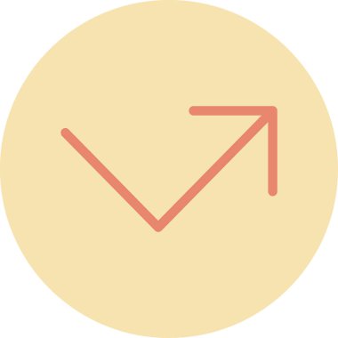 Ok. Web simgesi basit tasarım