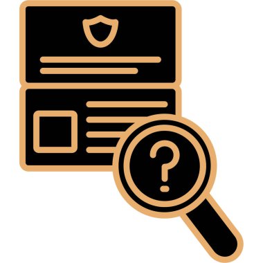 Ara. Web simgesi basit illüstrasyon