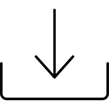 ok simgesi vektör illüstrasyonu