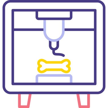 evcil köpek simgesi, vektör illüstrasyonu