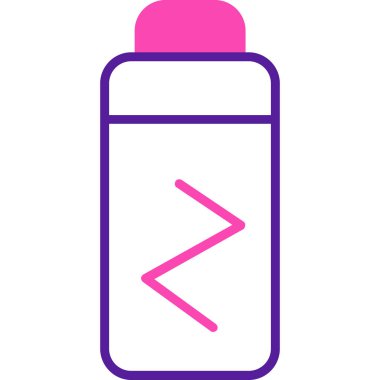 pil vektör simgesi modern basit beyaz illüstrasyon