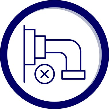 Modern oto tamir simgesinin vektör illüstrasyonu