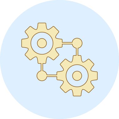 gear icon. simple illustration