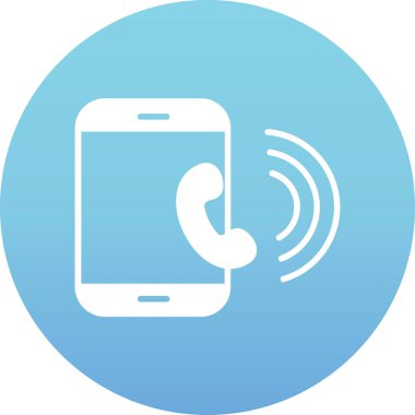 Moda biçimi izole edilmiş arkaplanda çağrı merkezi simgesi