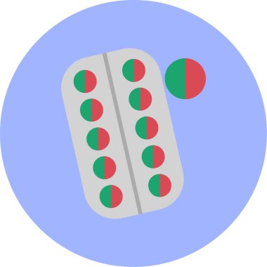 hap ikonu vektör illüstrasyonu