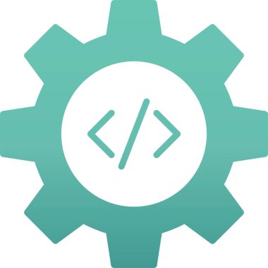 Geliştirme düz vektör simgesi