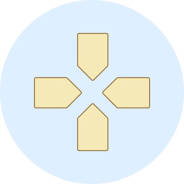 çapraz simgenin vektör illüstrasyonu