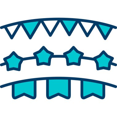 Çelenk. Web simgesi basit tasarım