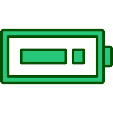 Güç banka simgesi, basit tarzı