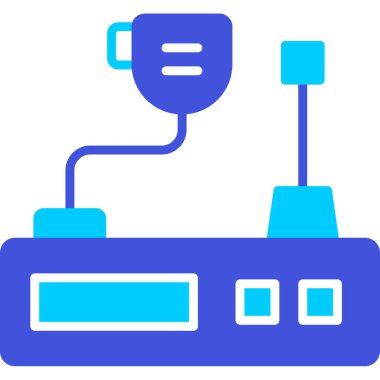 Dolgu simgesi vektör illüstrasyonu