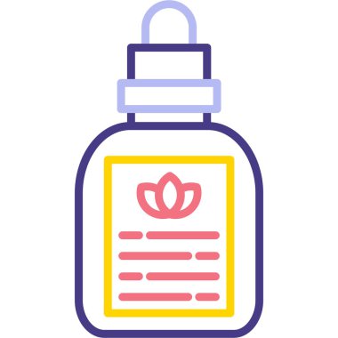 Şişe. Web simgesi basit illüstrasyon