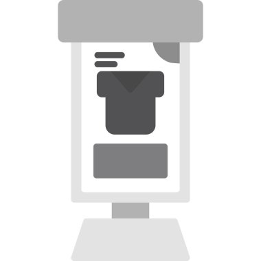 kan test tüpü simgesi, düz vektör çizimi beyaz arkaplanda izole