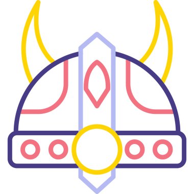 Çizgi film simgesinin vektör çizimi