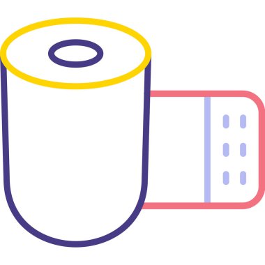 Bir içecek simgesinin vektör illüstrasyonu
