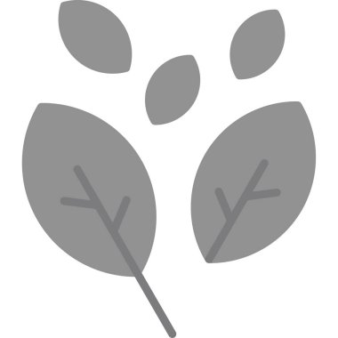 Bitki yaprak vektör simgesi