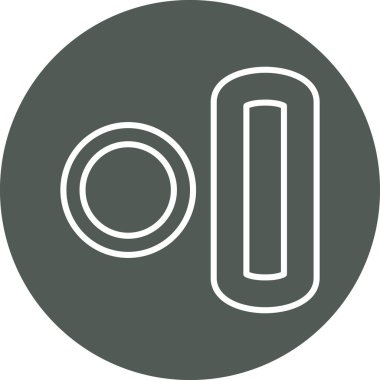 Modern bir simgenin vektör illüstrasyonu